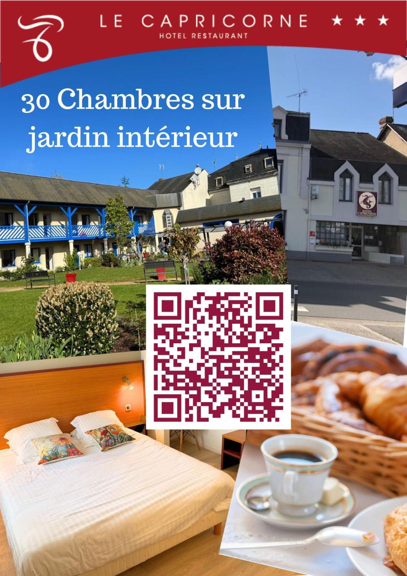 Hotel Capricorne Vendome Bagian luar foto